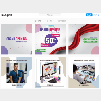 Mengatur Feed IG Profesional